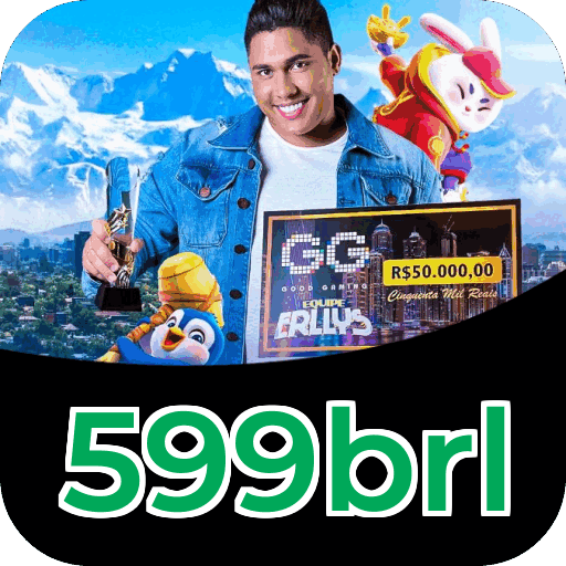 Passo a passo visual mostrando processo de download e instalação do aplicativo 599brl